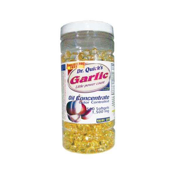 DrQuicks Garlic Odorless Oil Concentrate Softjel